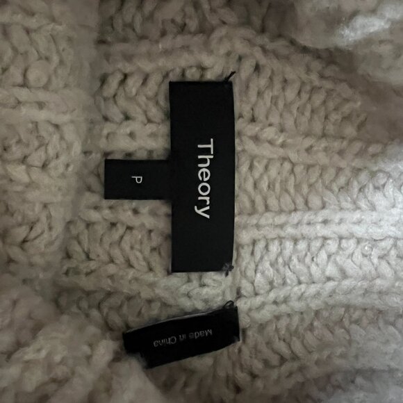 Theory Mock Turtleneck Wool Sweater - Picture 3 of 4